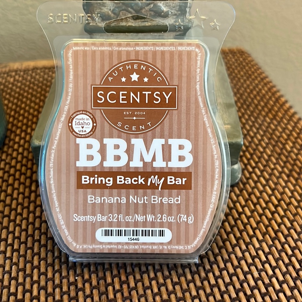 Scentsy Banana Nut Bread Bar